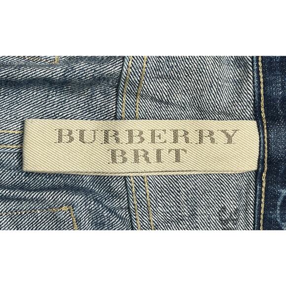 2-59 BURBERRY Men's Denim Jeans Slim 100% Cotton 30x32 - Picture 5 of 11